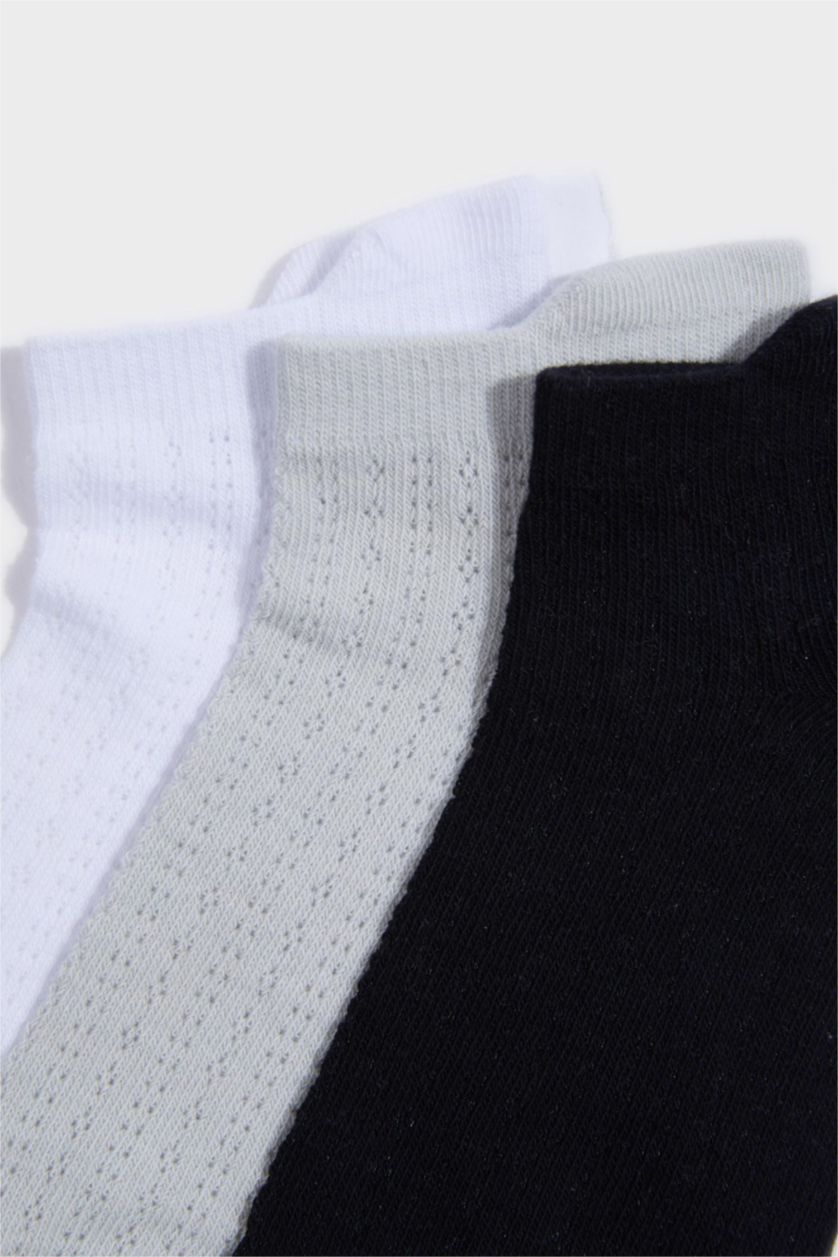 Woman Karma 3 piece Cotton Short Socks