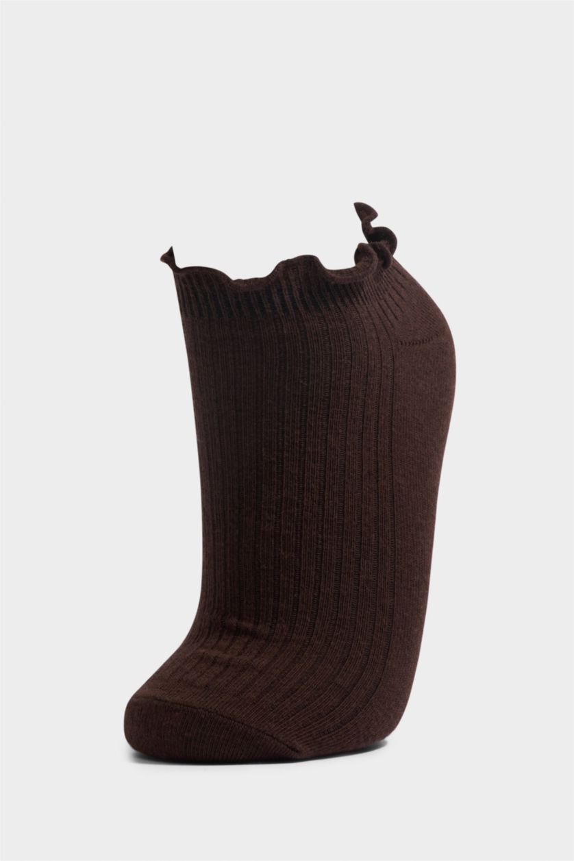 Kadın Karma Kadın 5'li Pamuklu Patik Çorap