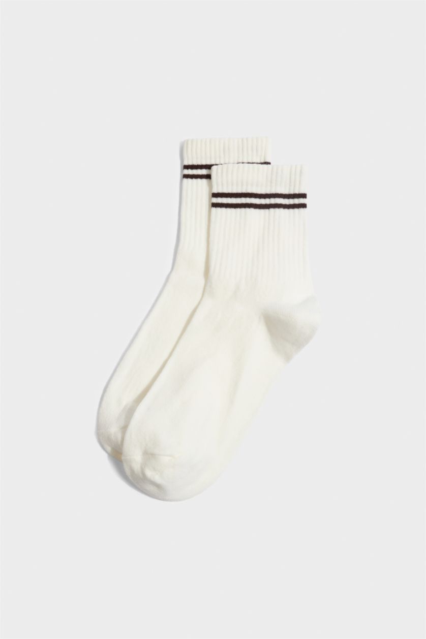 حريمي MIXED شرابات طويلة حريمي قطن - 3 قطع