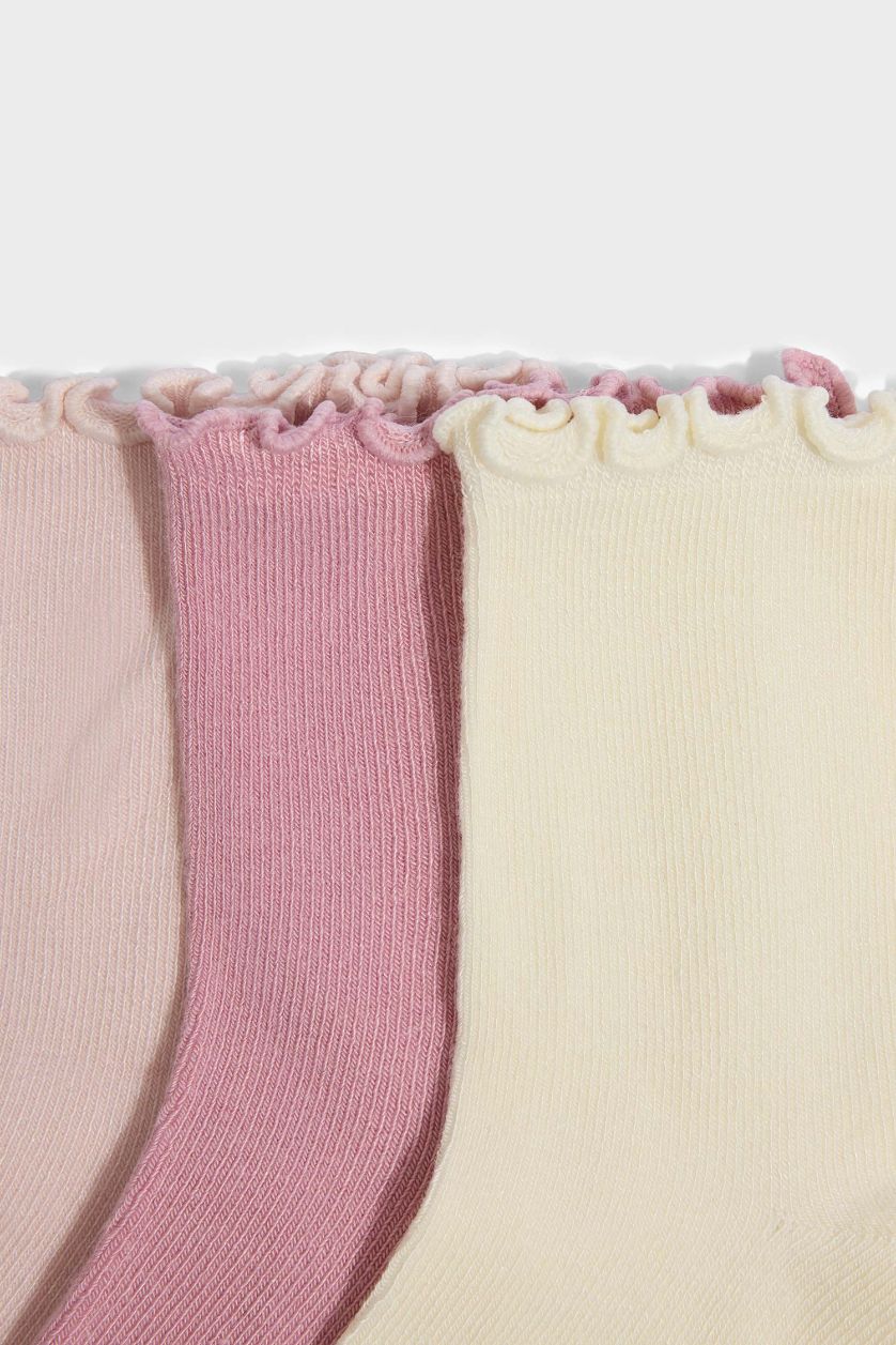 Kadın Yumuşak Kadın Dikişsiz 3'lü Bambu Soket Çorap