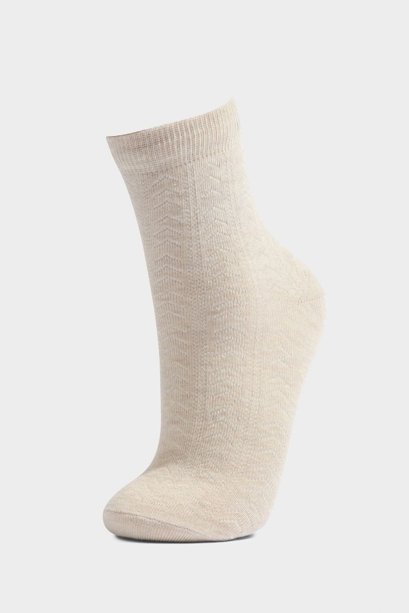 Kadın Karma Kadın 3'lü Pamuklu Soket Çorap