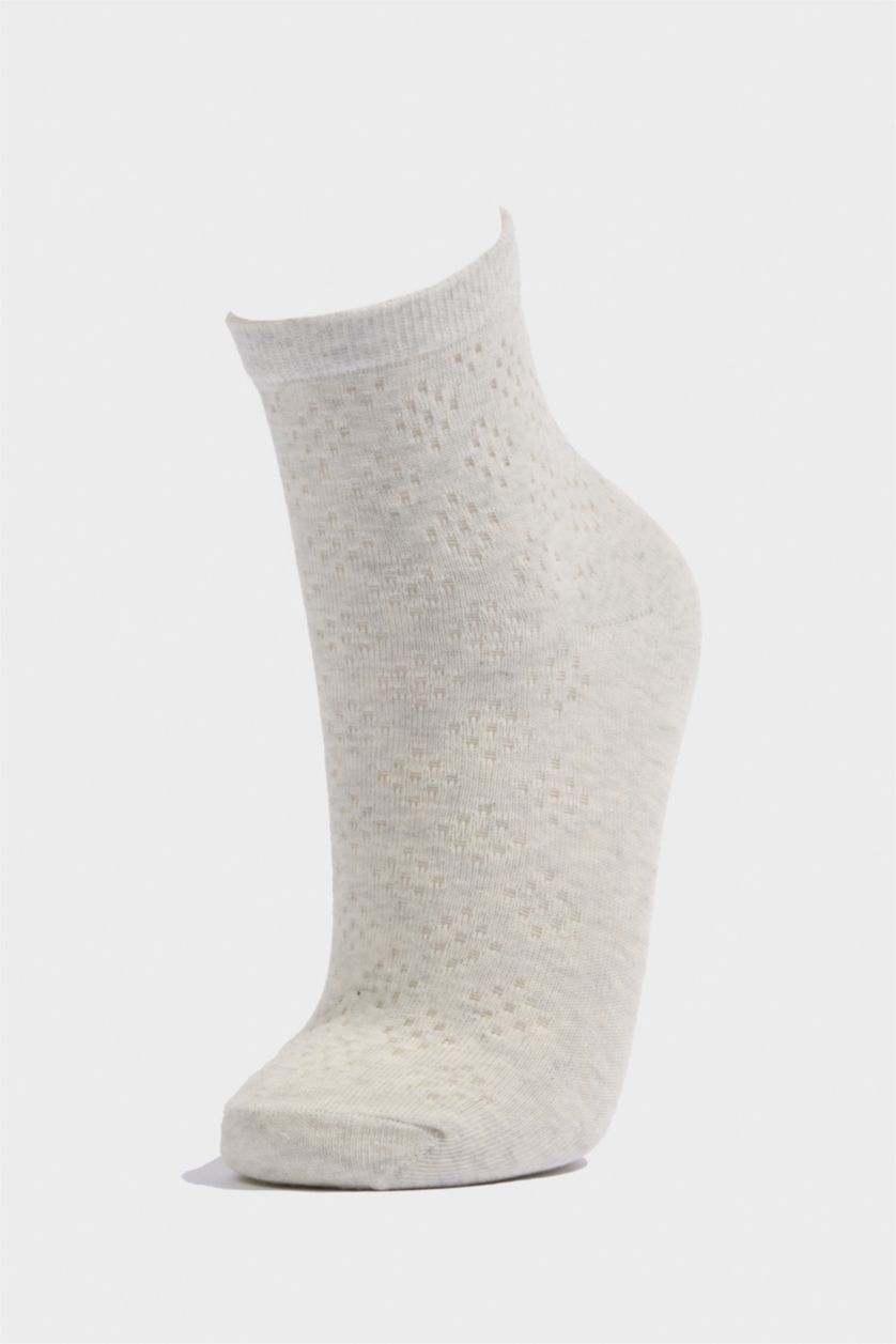 Kadın Karma 3'lü Pamuklu Soket Çorap