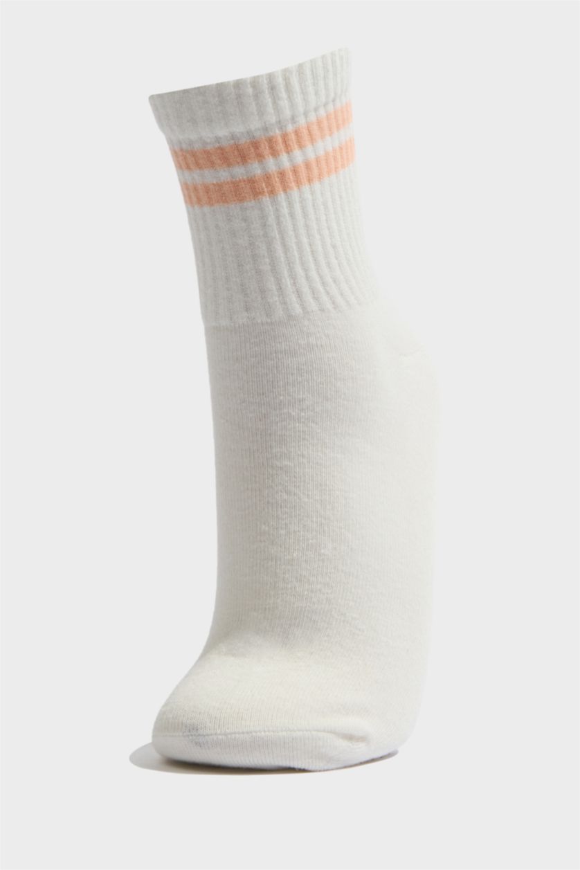 Kadın Karma Kadın 3'lü Pamuklu Soket Çorap