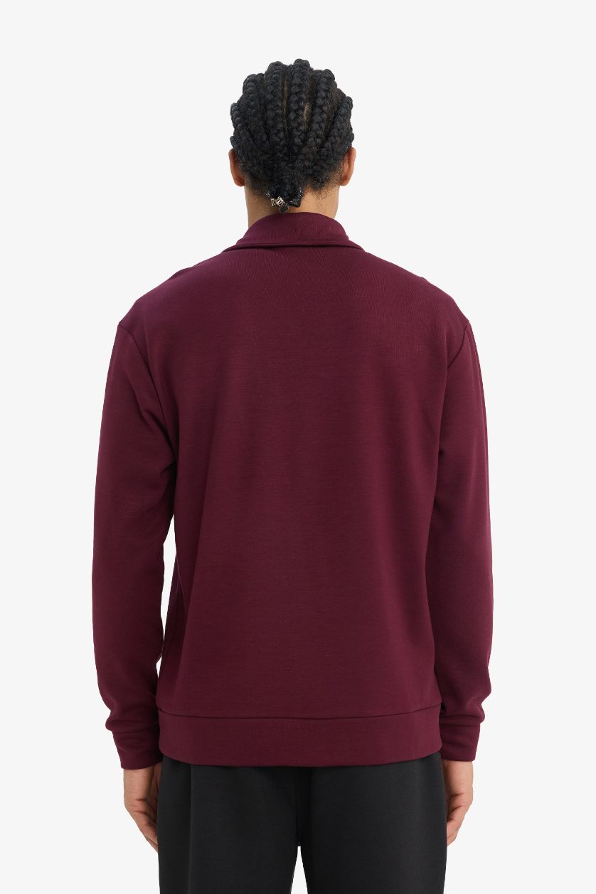 رجال خمري سويت شيرت رياضي قصة عادية بياخة بولو