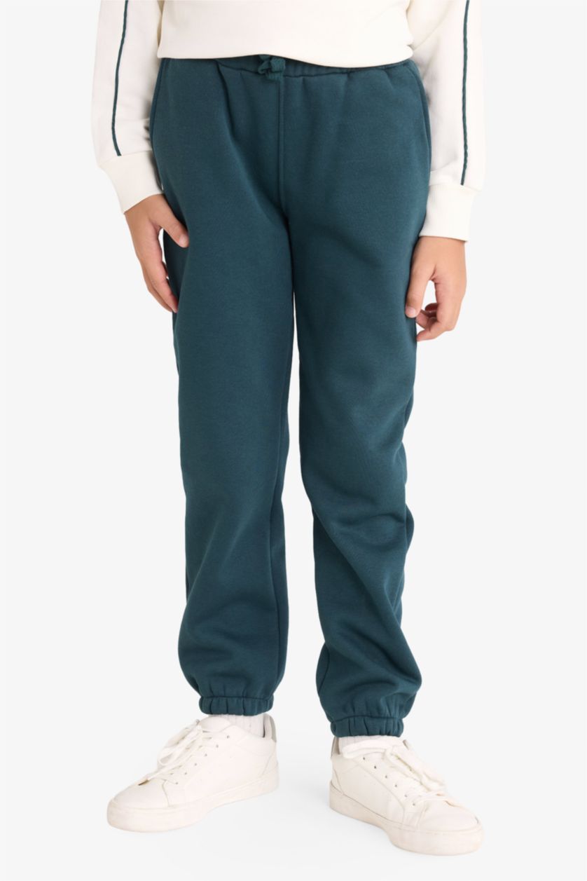 أولاد بيج فاتح طقم أولاد سويت شيرت مطبوع و سروال رياضي - قطعتين