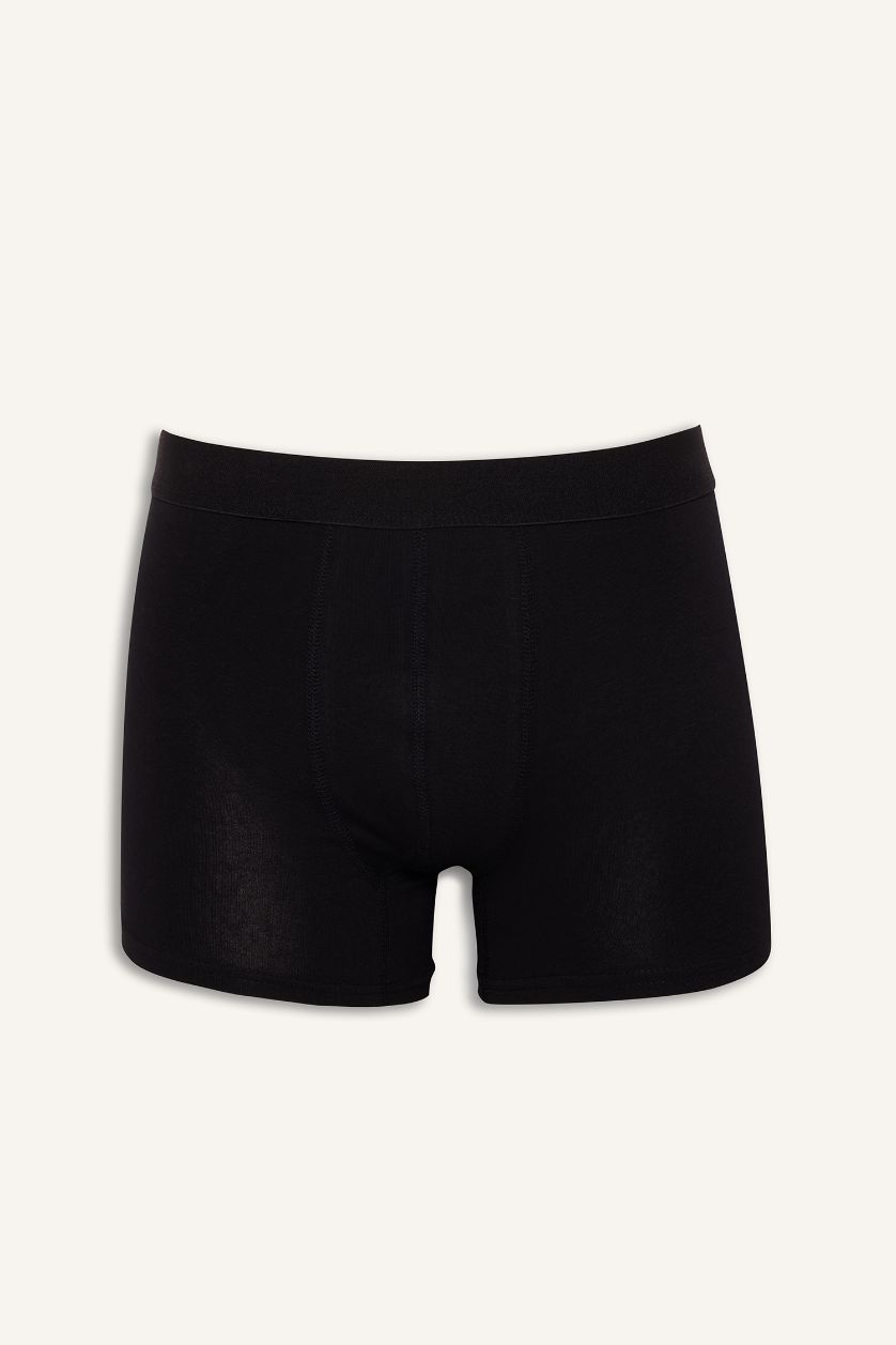 Erkek Lacivert Regular Fit Hayvan Baskılı 3'lü Boxer