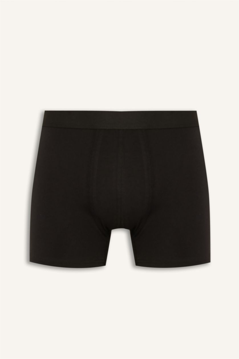 Erkek Lacivert Regular Fıt Hayvan Baskılı 3'lü Boxer