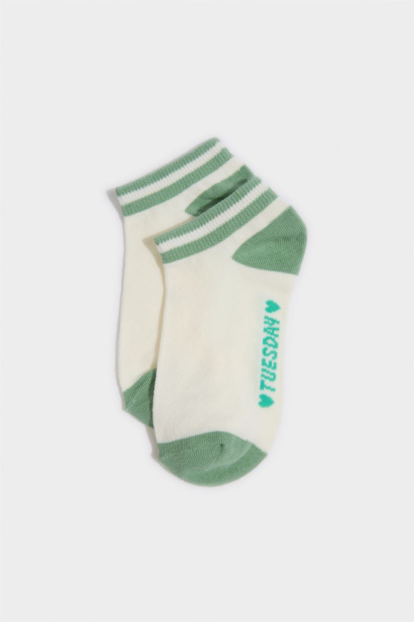 FILLES Karma Lot de 5 Chaussettes invisibles en coton pour fille
