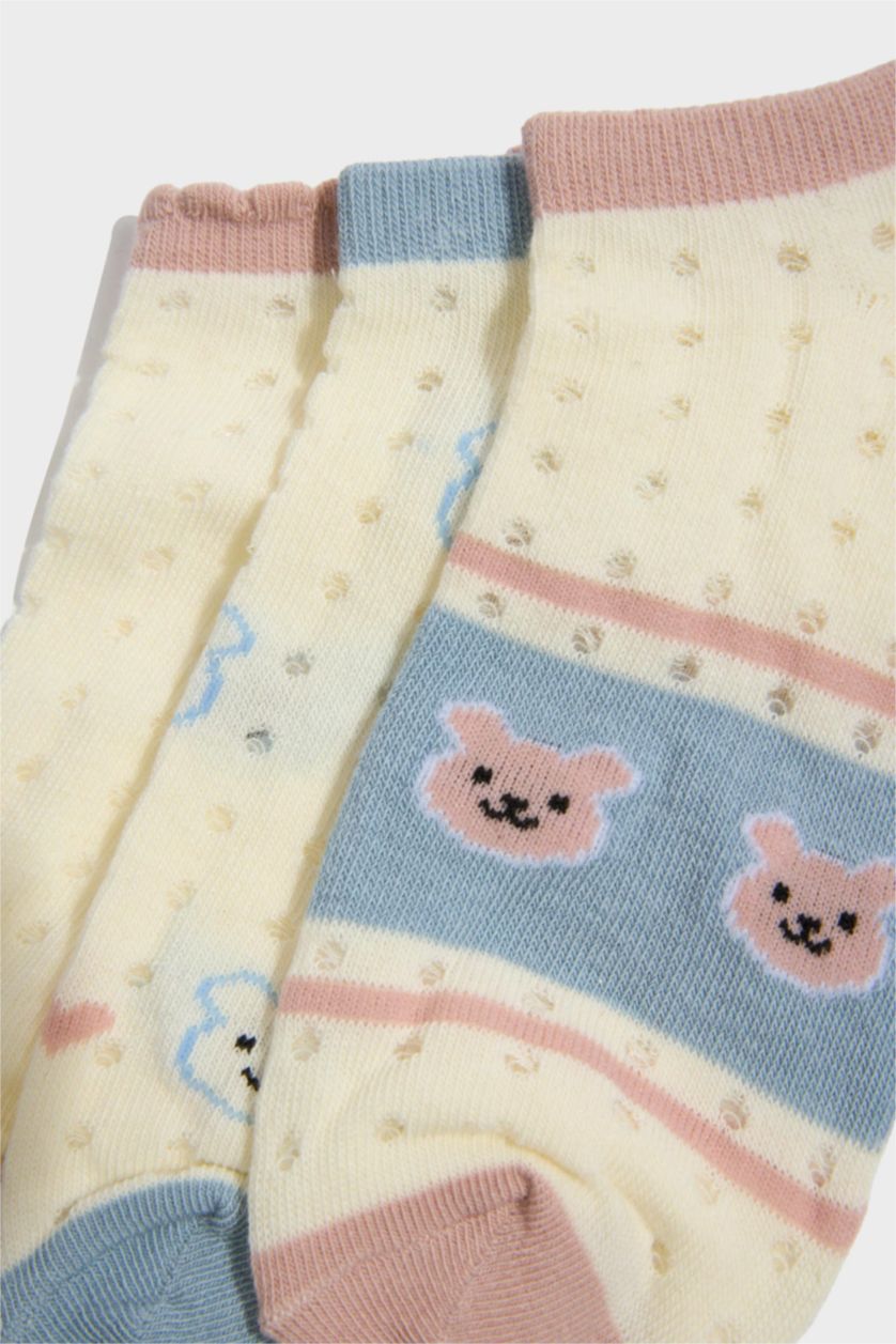 Young Girls - Teen Girls Karma Girl 3 piece Short Socks