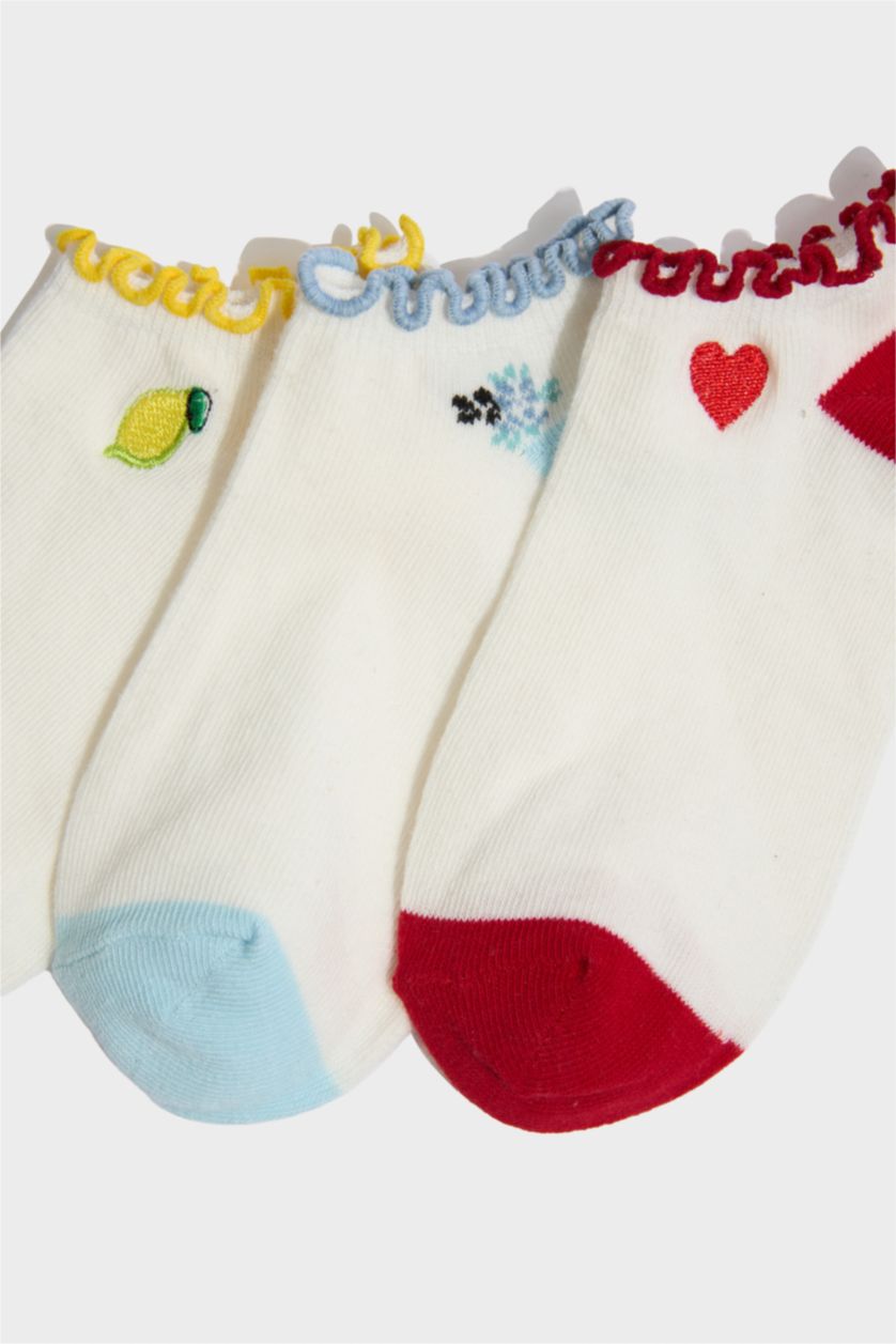 Young Girls - Teen Girls Karma Girl 3 piece Short Socks
