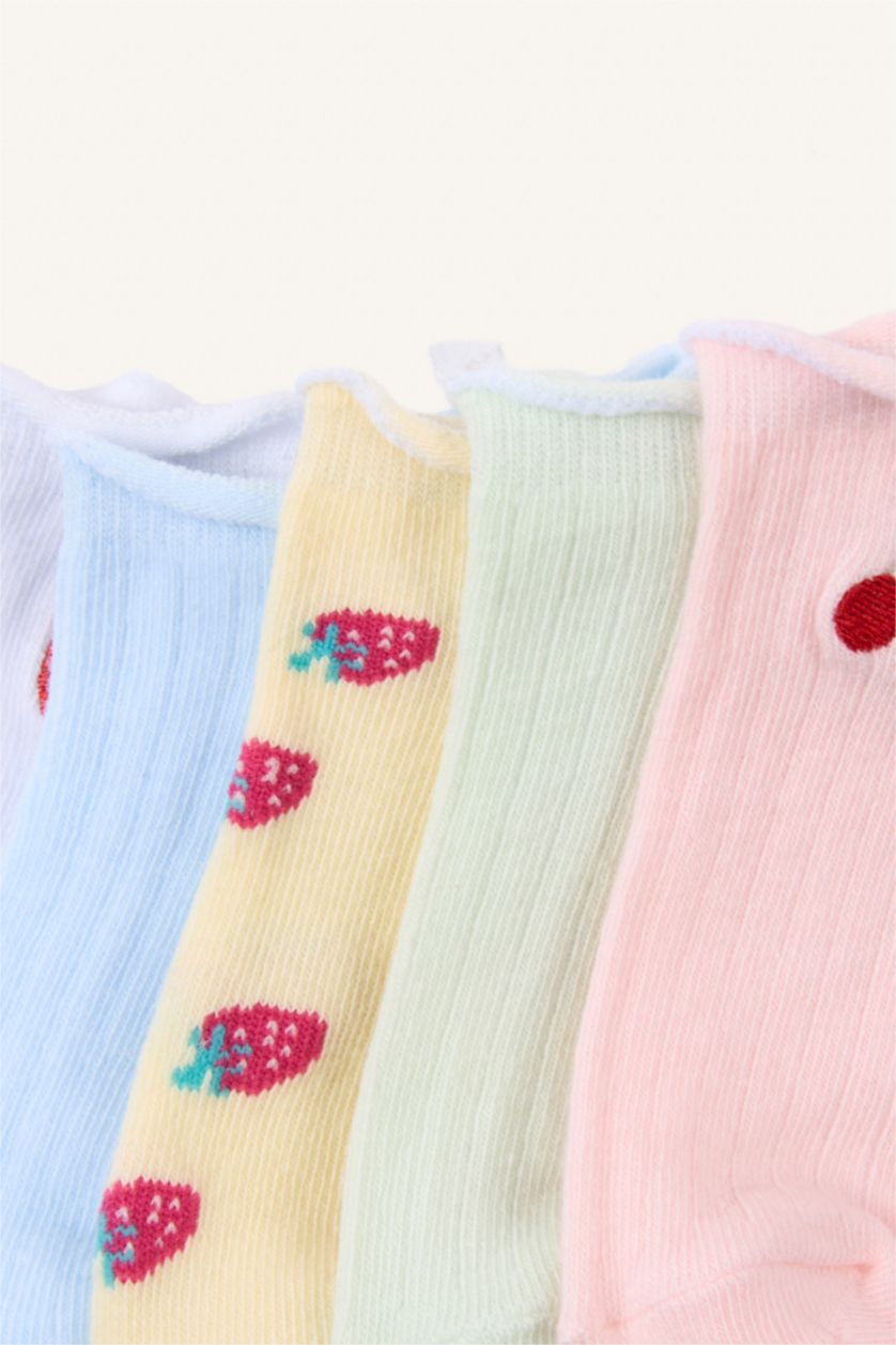 Young Girls - Teen Girls Karma Girl 5 Piece Short Socks