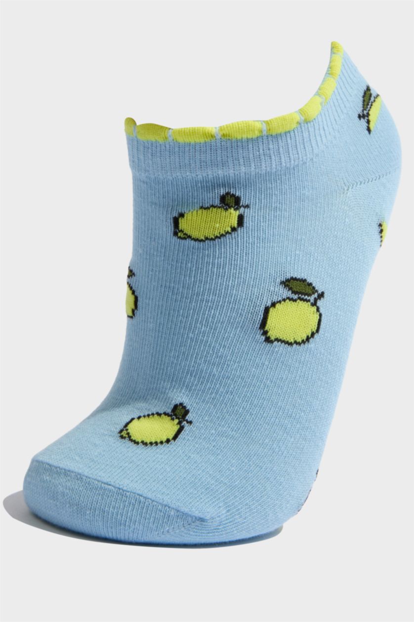 FILLES Karma Lot de 5 Chaussettes invisibles en coton pour fille