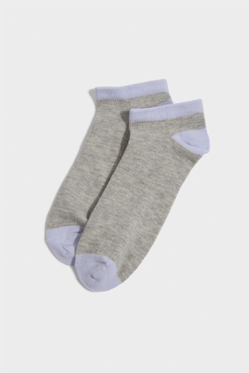 Kız Çocuk - Genç Kız Karma 5'li Pamuklu Patik Çorap Kız Çocuk