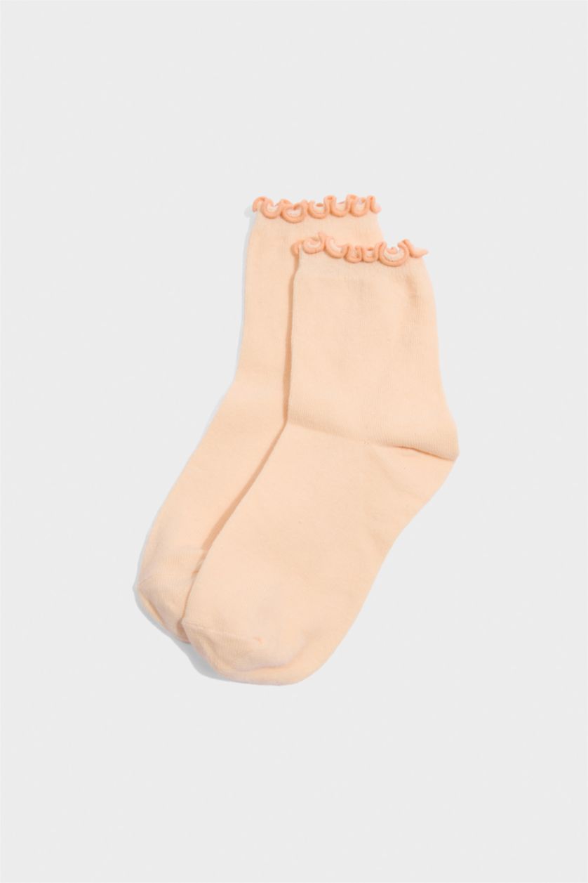 Kız Çocuk - Genç Kız Karma 3'lü Pamuklu Uzun Çorap Kız Çocuk