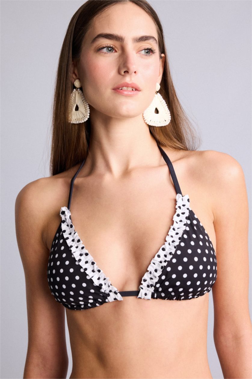 Women Black Bikini Top
