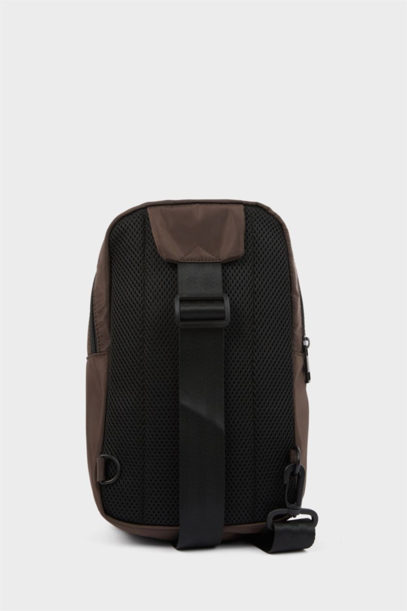 Men Brown Crossbody Bag