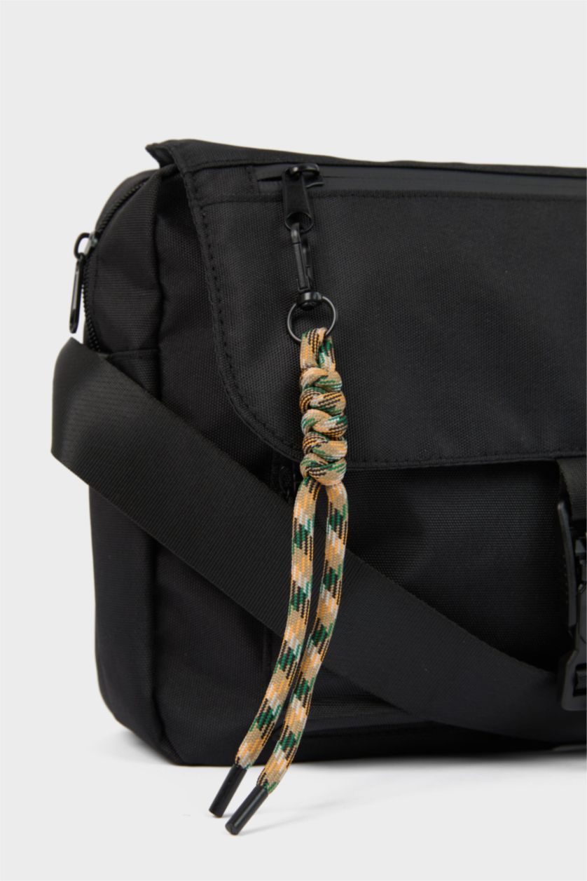 Men Black Crossbody Bag