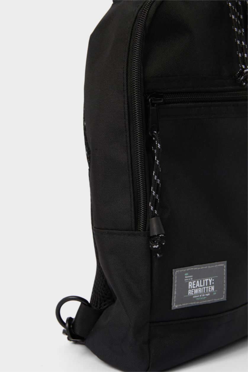 Men Black Crossbody Bag