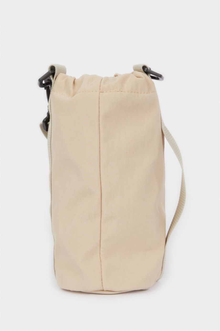 Erkek Bej Paraşüt Çapraz Çanta