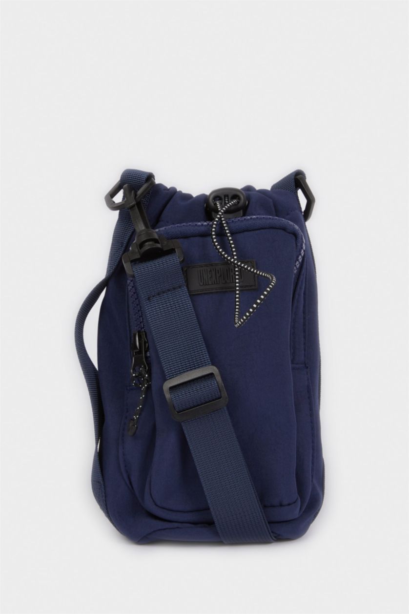 Erkek Lacivert Paraşüt Çapraz Çanta