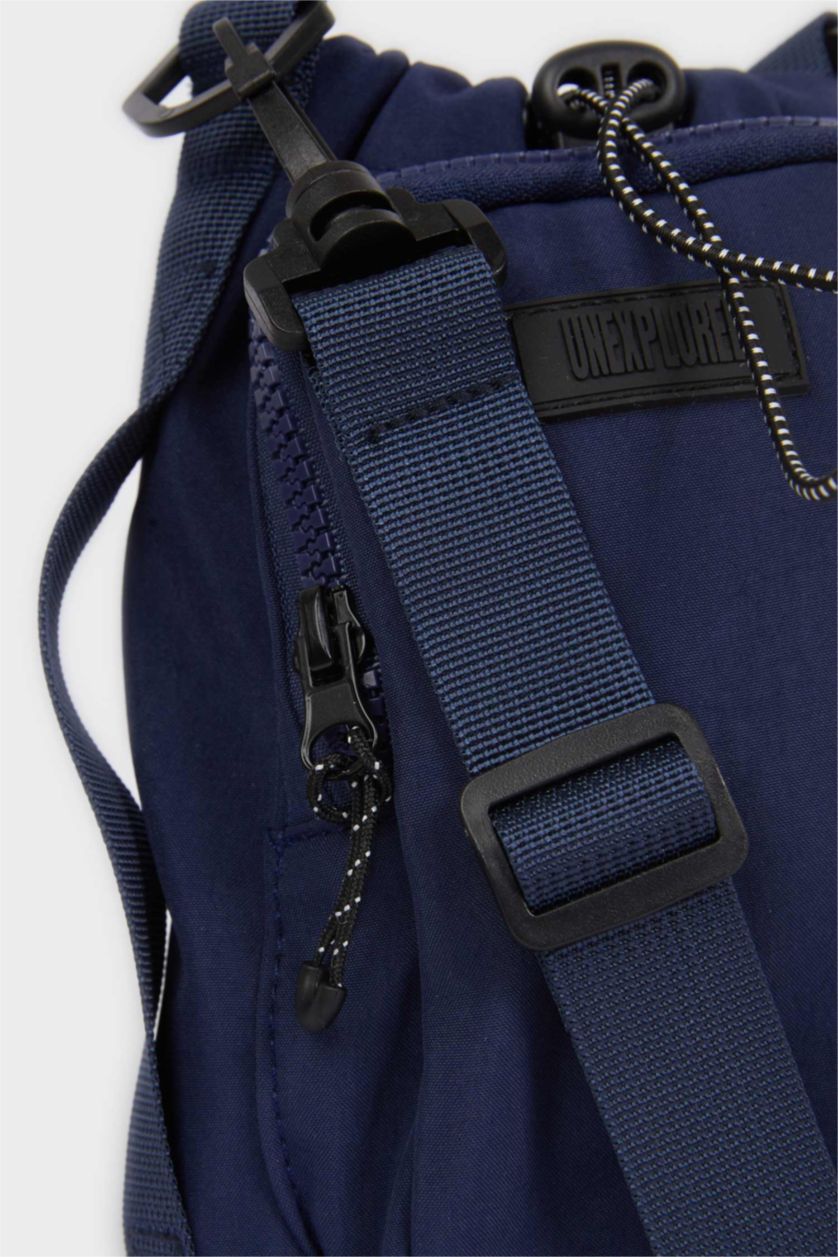Erkek Lacivert Paraşüt Çapraz Çanta