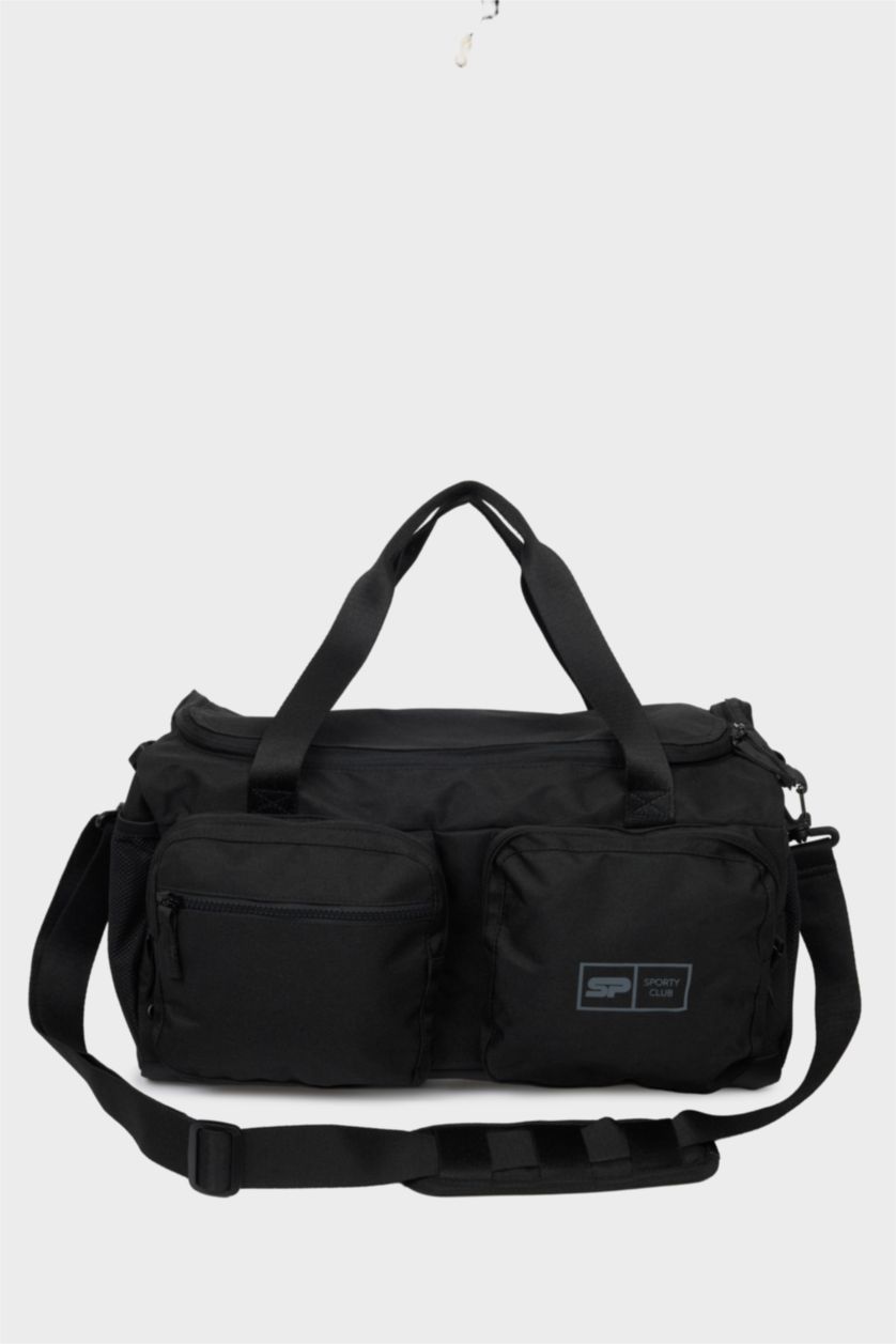 MAN Black Sports And Travel Bag