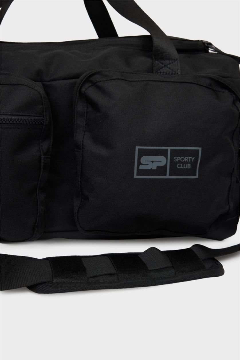 MAN Black Sports And Travel Bag