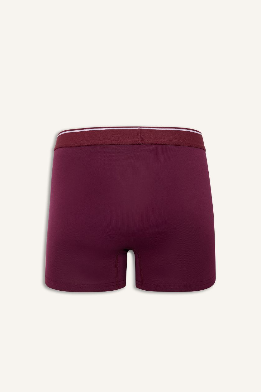 Erkek Kahve Regular Fıt 3'lü Boxer