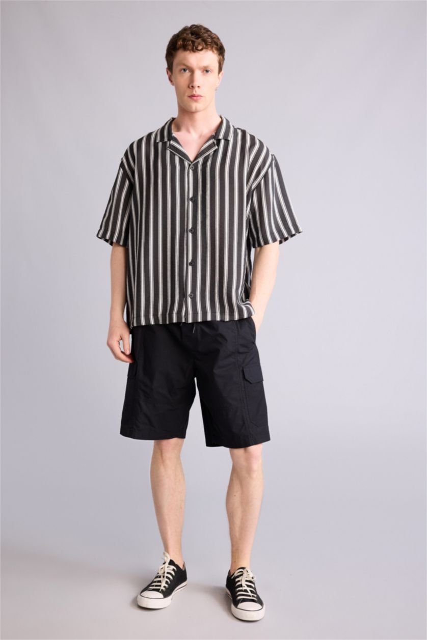 MAN Anthracite Man Short Sleeve Shirt