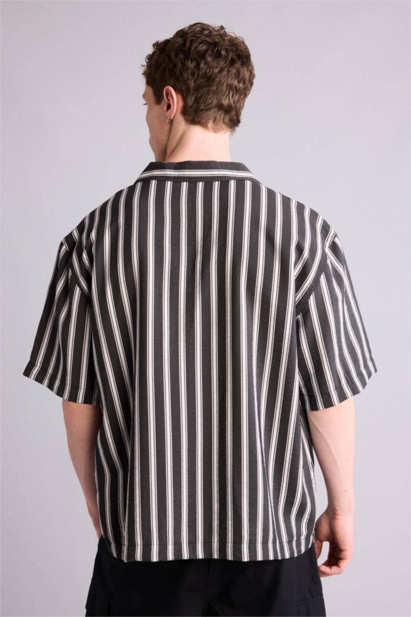 MAN Anthracite Man Short Sleeve Shirt