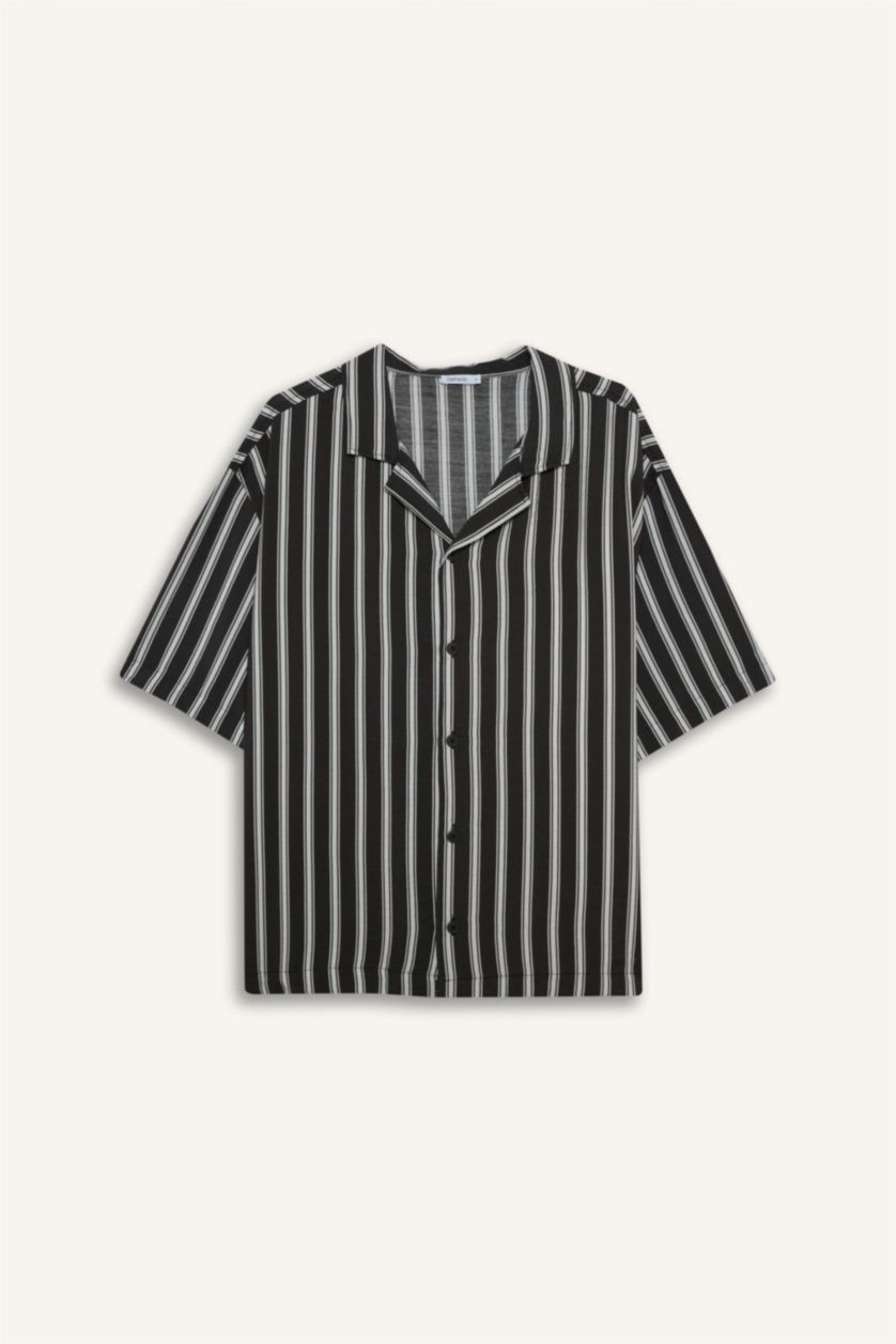 MAN Anthracite Man Short Sleeve Shirt