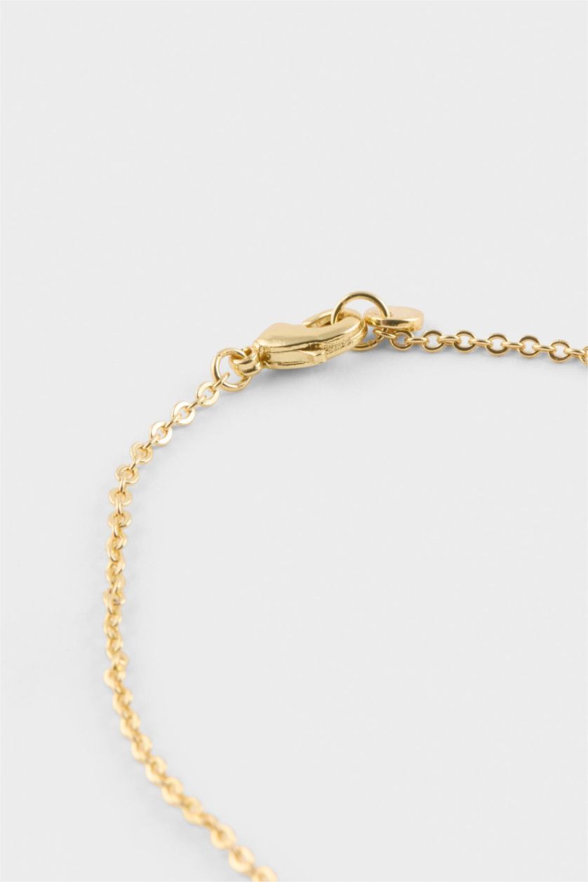 Kadın Altın Reis X DeFacto Kartanesi Desenli Gold Bileklik