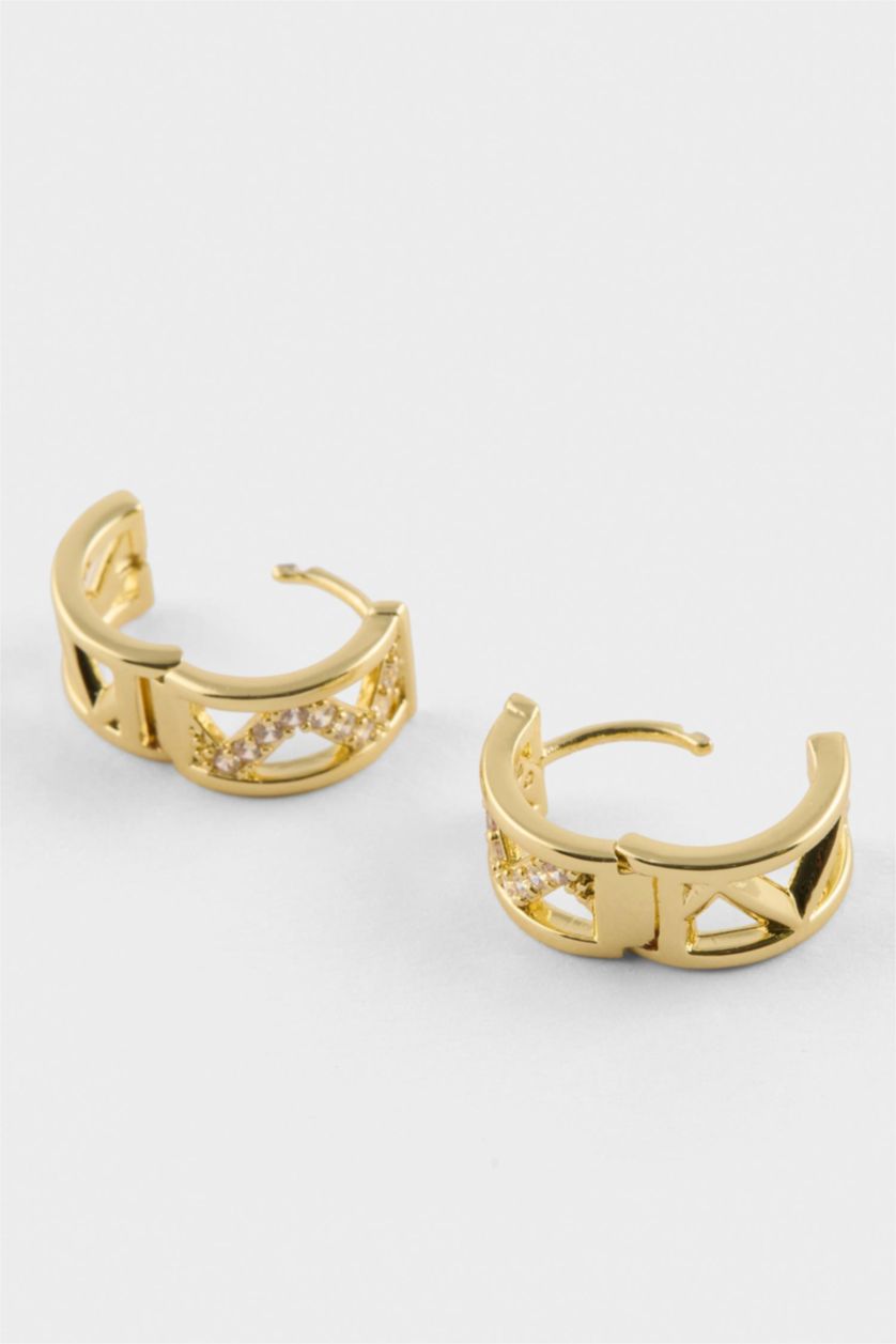 Kadın Altın Reis X DeFacto 2'li Gold Küpe