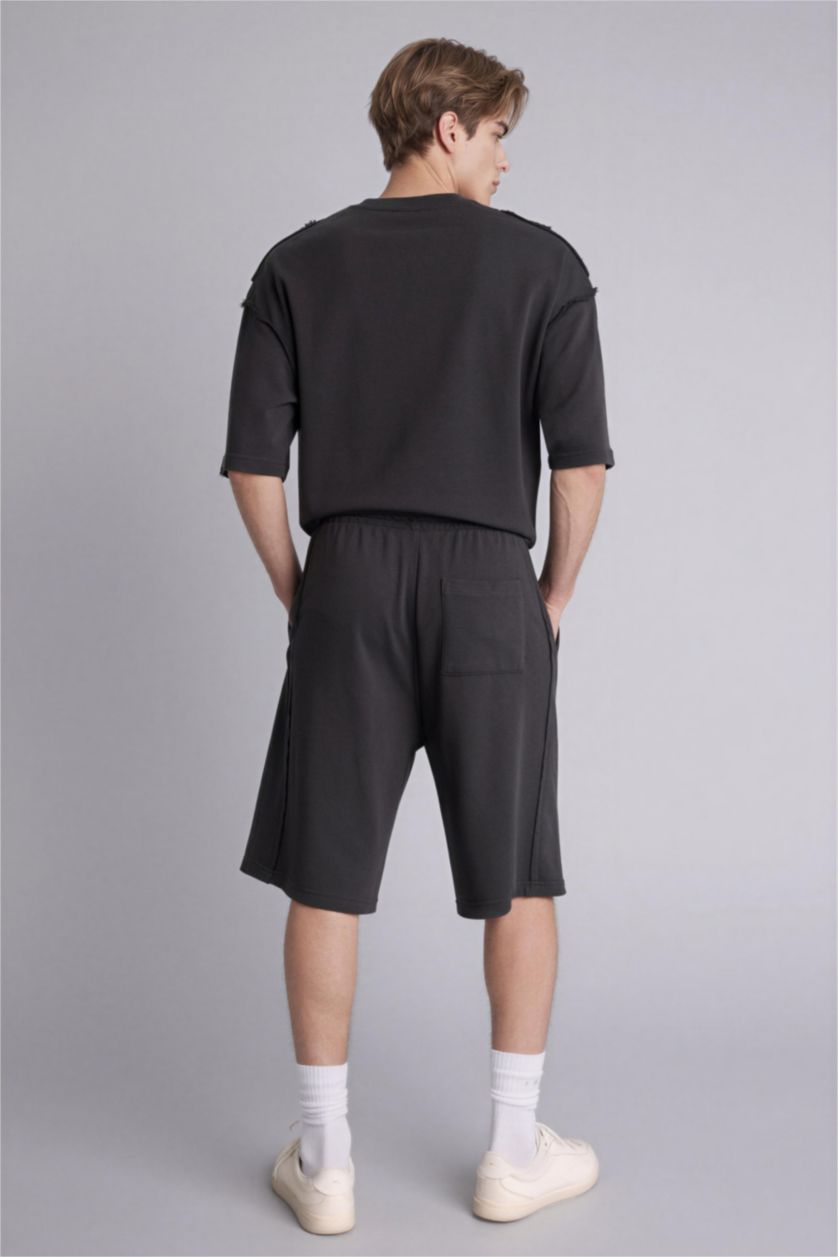 رجال أنثرا شورت رياضي طويل