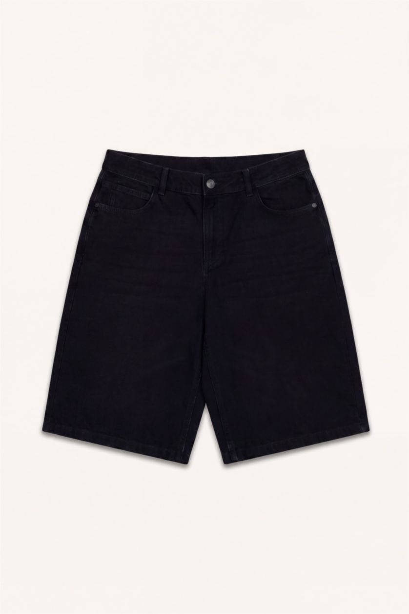 Men Black Baggy Fit