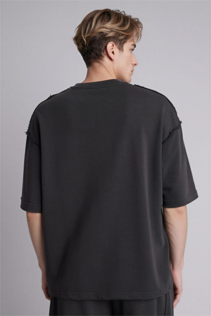 MAN Anthracite Man Short Sleeve T-Shirt