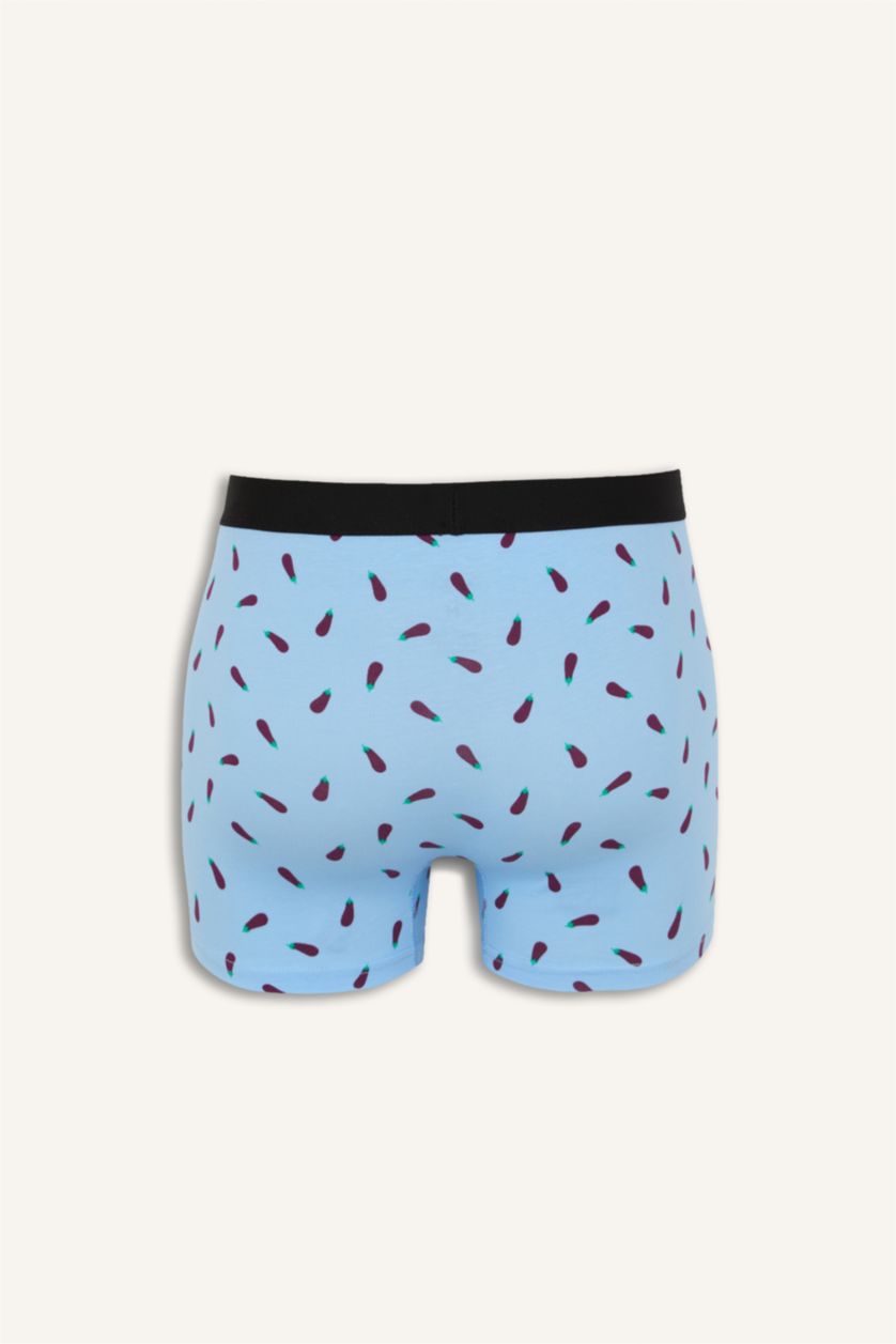 Erkek Siyah Desenli 3'lü Boxer