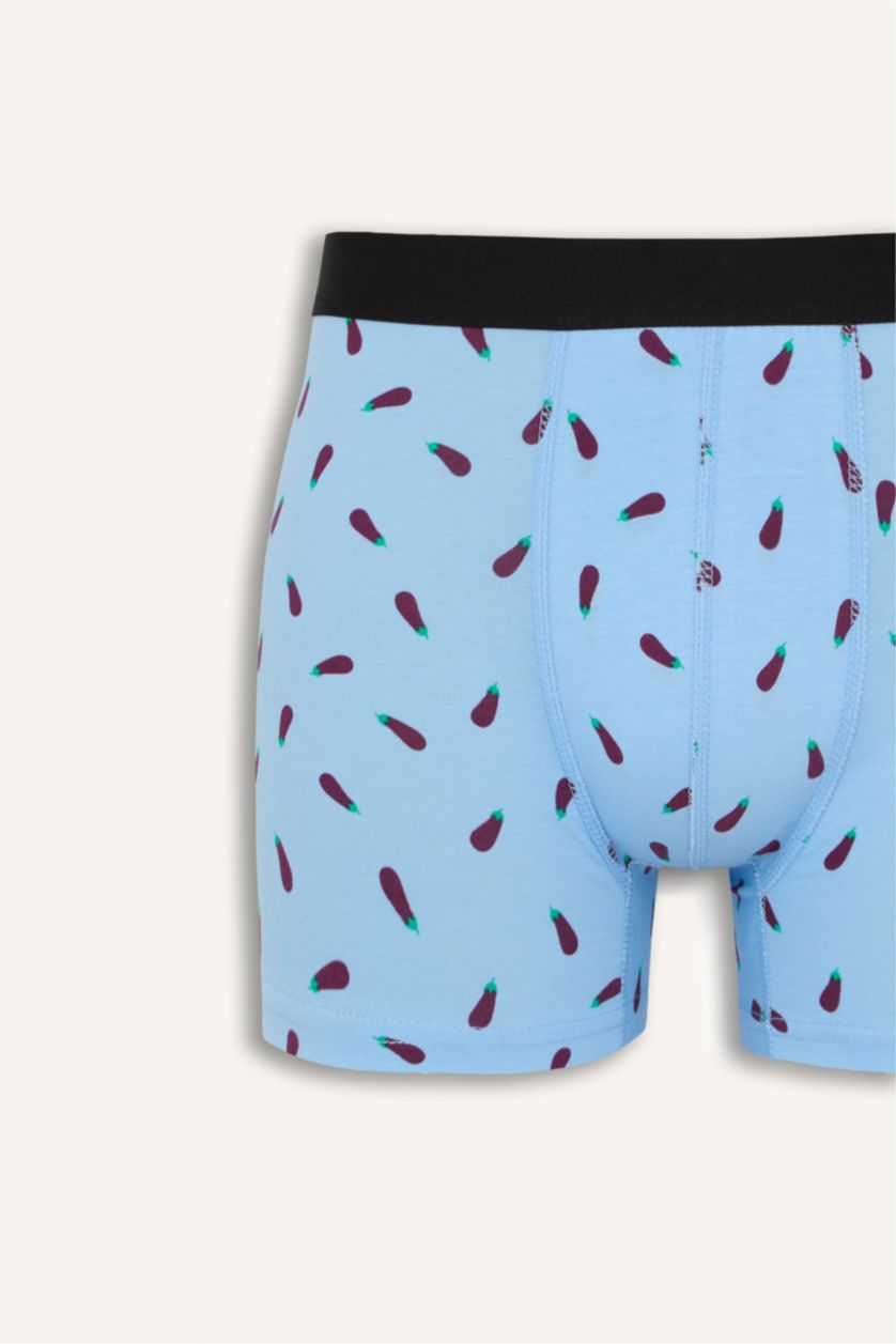 Erkek Siyah Desenli 3'lü Boxer