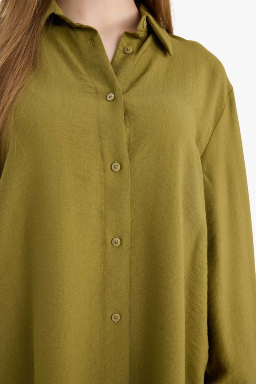 WOMAN Teak Regular Fit Long Sleeve Tunic