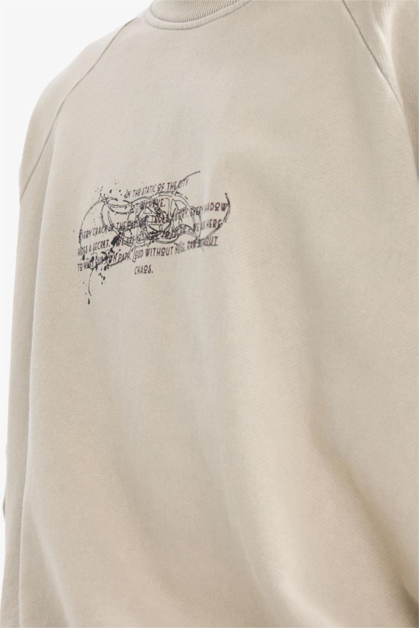 Man Stone Boxy Fit Long Sleeve Sweatshirt