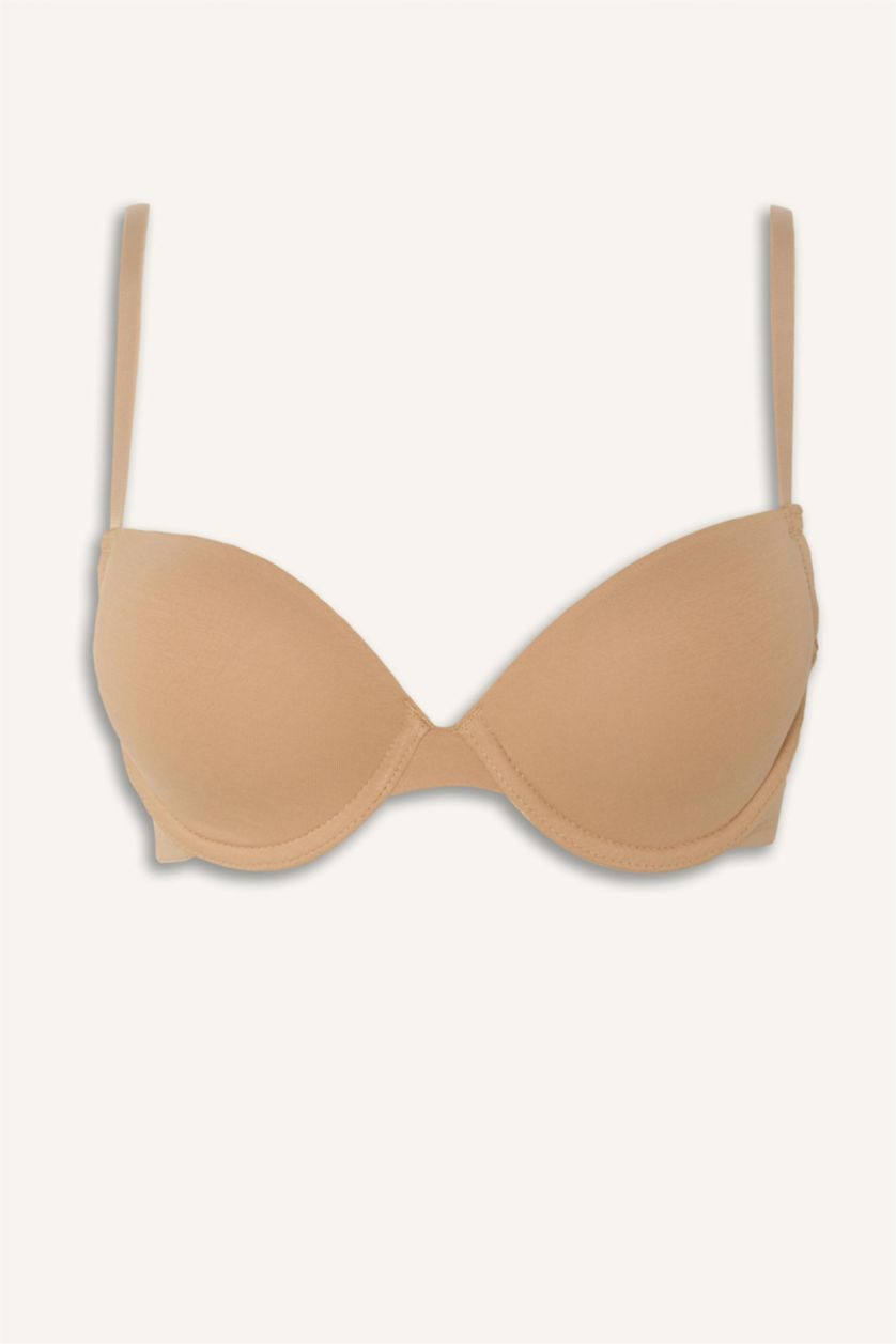 حريمي أسود حمالة صدر برا تيشيرت مبطن - قطعتين