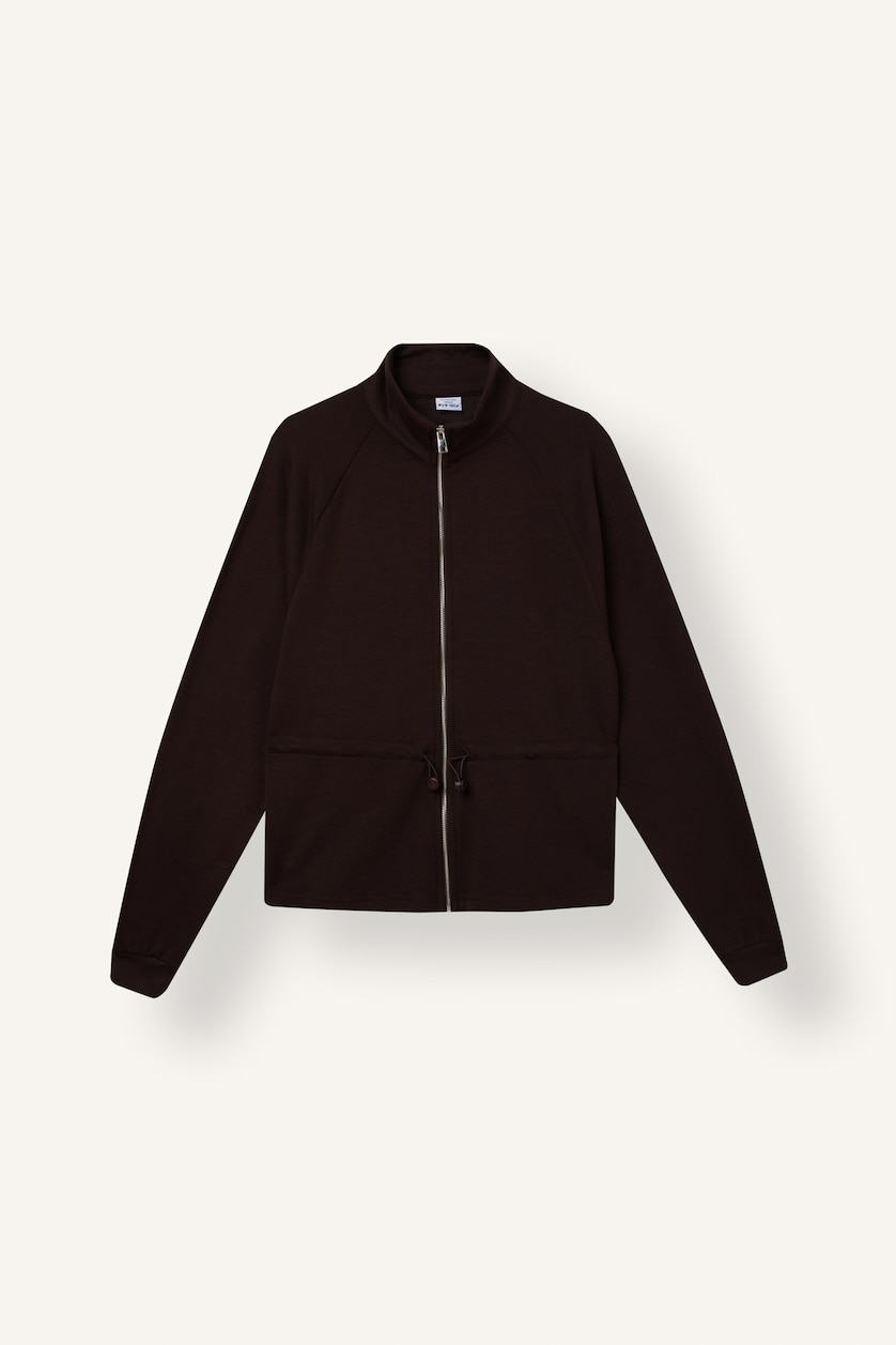 Women Brown Standard Fit modal Cardigan