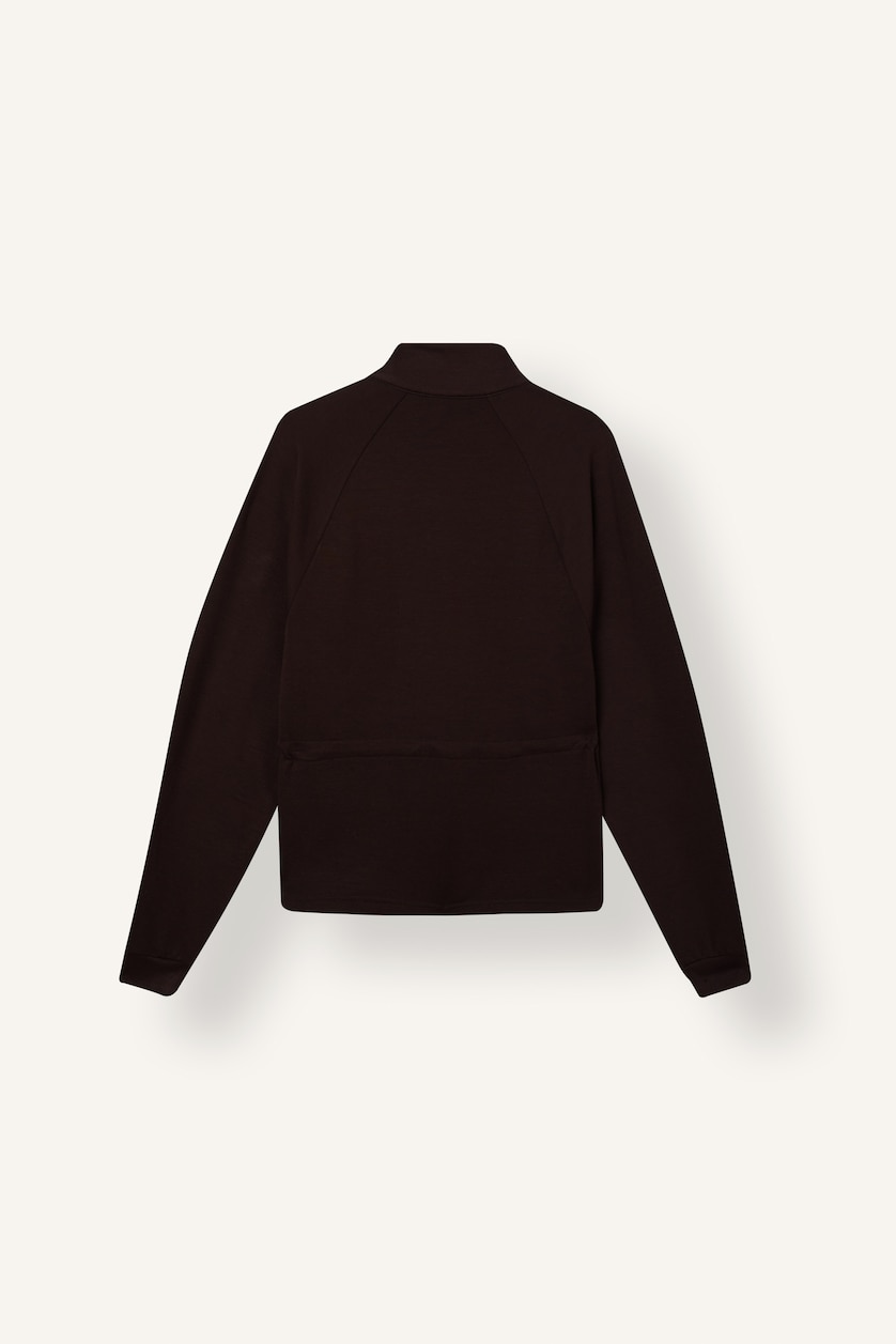 Women Brown Standard Fit modal Cardigan