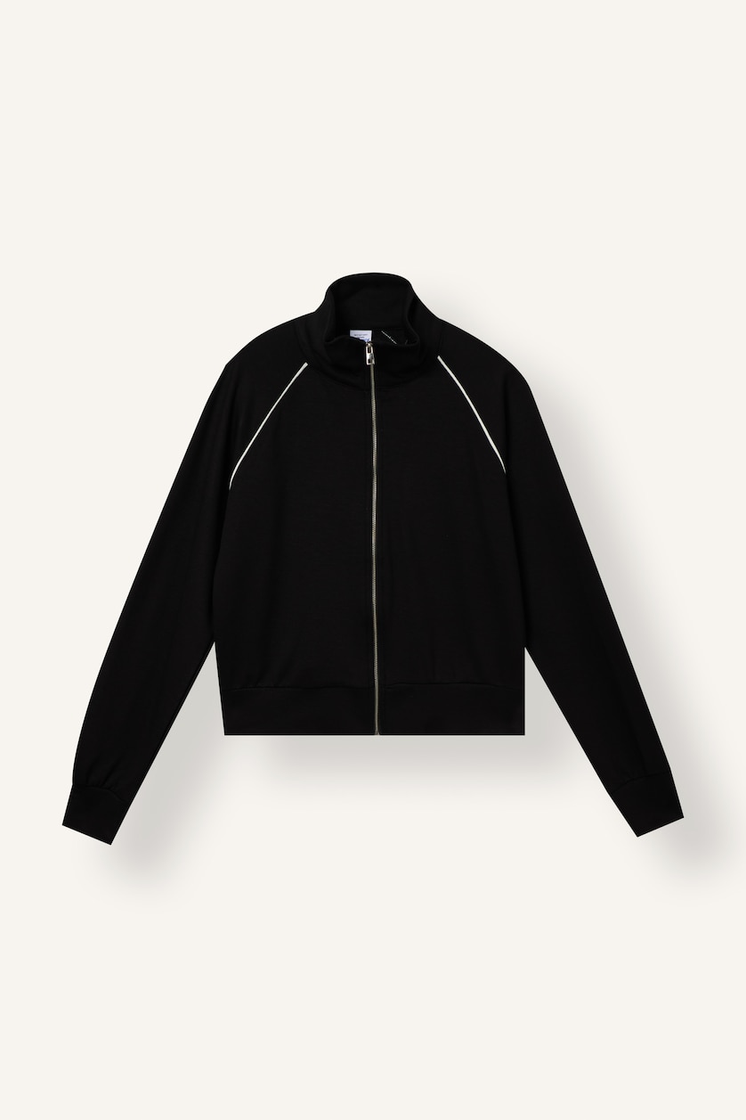 Women Black Standard Fit modal Cardigan
