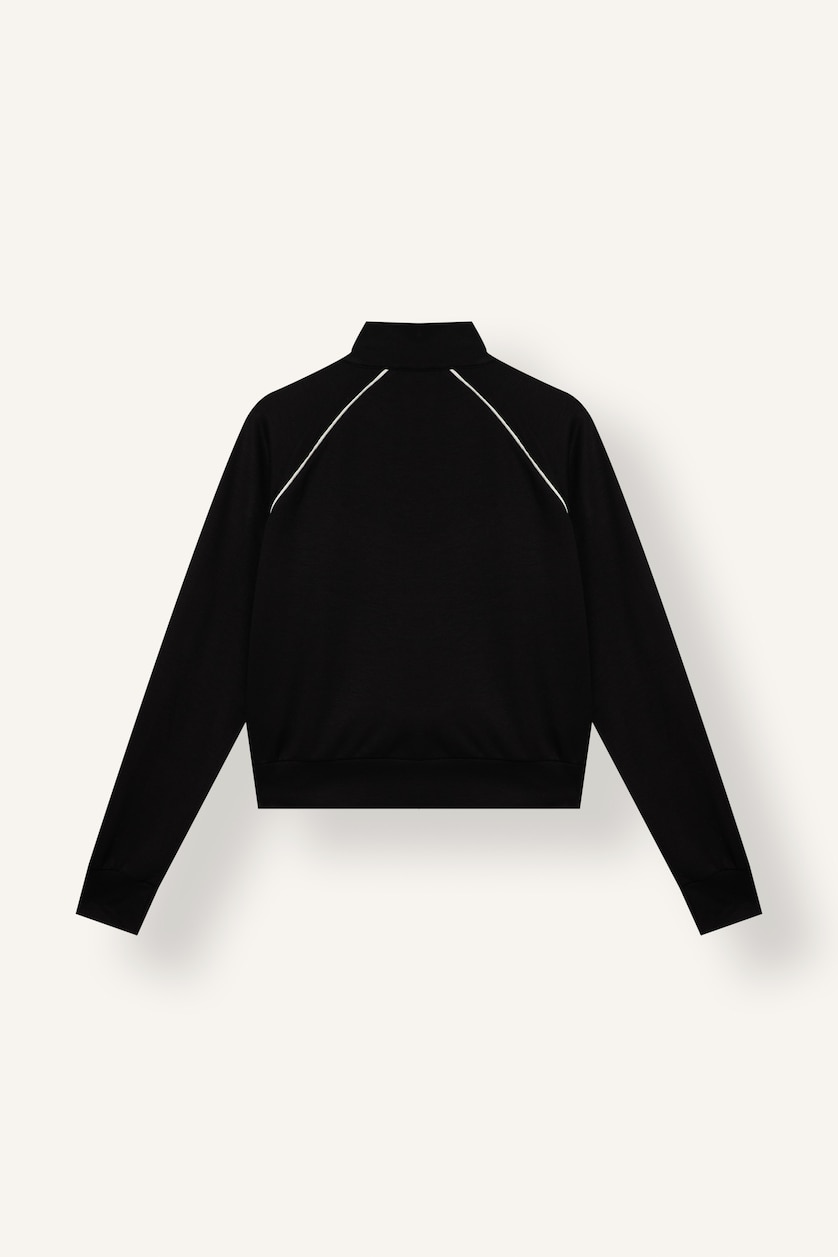 Women Black Standard Fit modal Cardigan