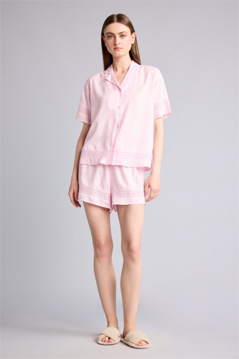 Women Light Pink Regular Fit Bottom