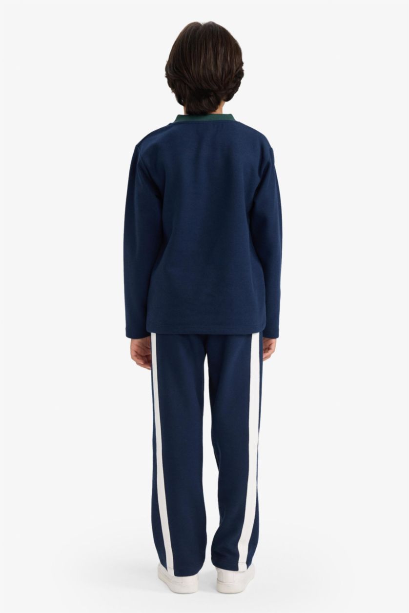 Boys & Teens NAVY Boy Printed Sweatshirt Sweatpants 2 Piece Set