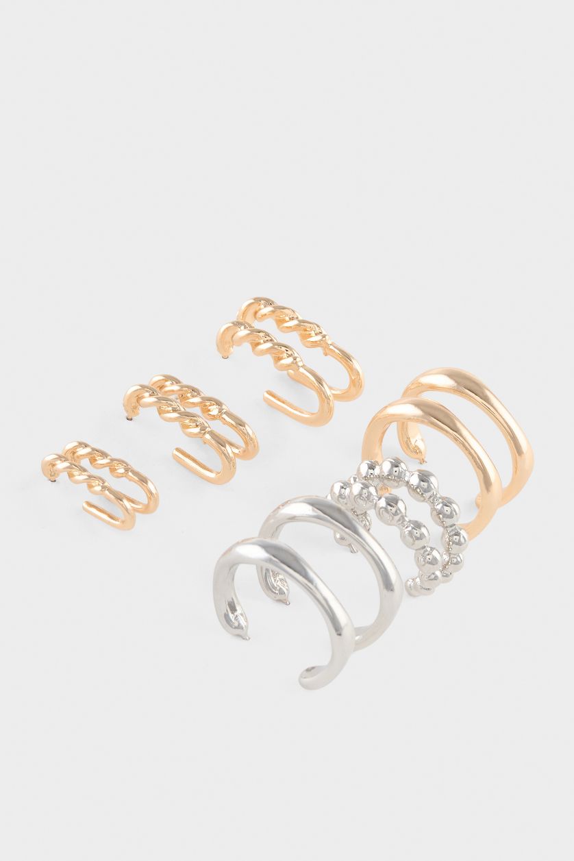 Kadın Karma Kadın 6'lı Küpe