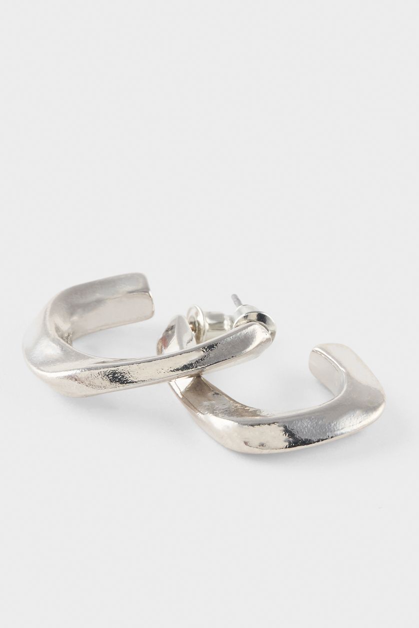 Kadın Gümüş Kadın 3'lü Küpe