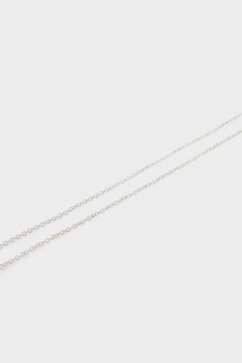 Women Gümüş 3 piece Necklace